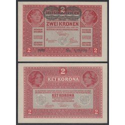 Austria 2 Coronas 1917 Billete Banknote Sin Circular Austria 2 Coronas 1917 Billete Banknote Sin Circular