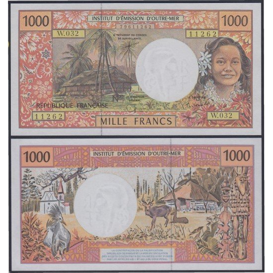 Nueva Caledonia 1000 Francs 1969 Billete Banknote Sin Circular Nueva Caledonia 1000 Francs 1969 Billete Banknote Sin Circular