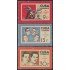 Cuba 660/62 1963 6º aniv. del ataque de a la Presidencia 13 de Marzo MNH
