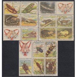 Cuba 642/56 1962 Navidad Christmas Reptiles Insectos Mamíferos MNH Cuba 642/56 1962 Navidad Christmas Reptiles Insectos Mamíferos MNH