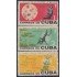 Cuba 639/41 1962 El Mundo unido contra La Malaria MNH