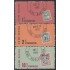 Cuba 556/58 1961 Día del sello MNH