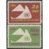 Cuba 554/55 1961 XV Asamblea de la ONU MNH