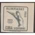 Cuba 533 1960 Olimpiadas Roma MNH Sin dentar de hojita