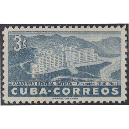 Cuba 414 1954 Sanatorio General Batista MNH Cuba 414 1954 Sanatorio General Batista MNH
