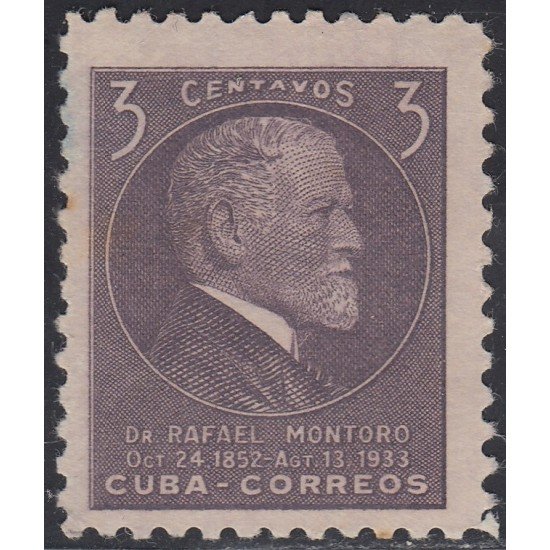 Cuba 383 1953 Rafael Montoro MNH Cuba 383 1953 Rafael Montoro MNH