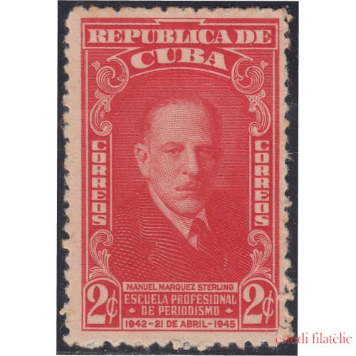 Cuba 295 1945 Manuel Márquez Sterling MNH
