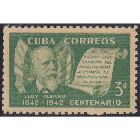 Cuba 276 1943 Eloy Alfaro MNH Cuba 276 1943 Eloy Alfaro MNH
