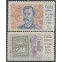 Cuba 708/09 1964 Día del sello Vicente Mora Pere MNH