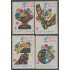 Cuba 989/92 1966 1 de Mayo del día del trabajador MNH