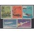 TRA1 Cuba 950/54 1966 7º Aniversario de la Revolución MNH
