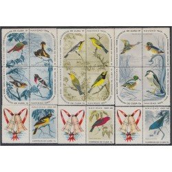 Cuba 910/24 1965 Navidad Christmas Pájaros migratorios MNH Cuba 910/24 1965 Navidad Christmas Pájaros migratorios MNH