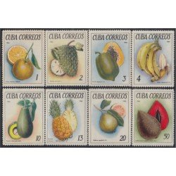 Cuba 902/09 1965 Frutas Tropicales MNH Cuba 902/09 1965 Frutas Tropicales MNH