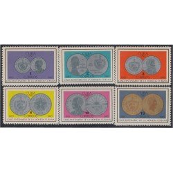 Cuba 896/01 1965 Cincuentenario de la Moneda Cubana MNH Cuba 896/01 1965 Cincuentenario de la Moneda Cubana MNH