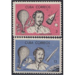 Cuba 856/57 1965 Matías Pérez MNH Cuba 856/57 1965 Matías Pérez MNH