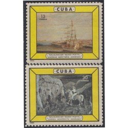 Cuba 819/20 1965 Inauguración Museo Postal MNH