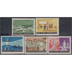 Cuba 1003/07 1966 Desarrollo de la Educación y la formación MNH Cuba 1003/07 1966 Desarrollo de la Educación y la formación MNH