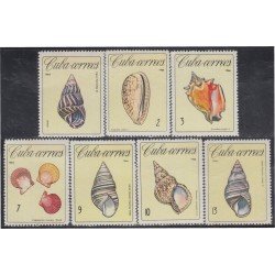 Cuba 1009/15 1966 Crustáceos MNH Cuba 1009/15 1966 Crustáceos MNH