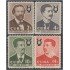 Cuba 488/91 1958 Músicos Cubanos célebres MH