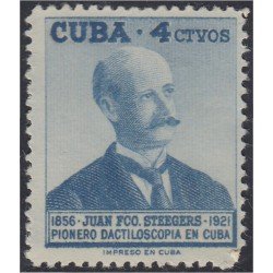 Cuba 454 1957 Juan Francisco Steegers MH Cuba 454 1957 Juan Francisco Steegers MH