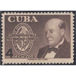 Cuba 444 1956 Centenario Porf Raimundo G. Menocal MH Cuba 444 1956 Centenario Porf Raimundo G. Menocal MH
