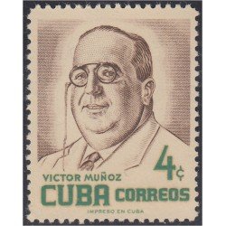 Cuba 435 1956 Víctor Muñoz MH