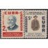 Cuba 420/21 1955 Mayor Gral. Francisco Carrillo MH