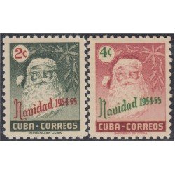 Cuba 417/18 1954 Navidad Christmas MH Cuba 417/18 1954 Navidad Christmas MH