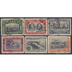Cuba 358/63 1952 Cincuentenario de la República MH Cuba 358/63 1952 Cincuentenario de la República MH