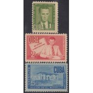 Cuba 350/52 1951 Antonio Guiteras  MH