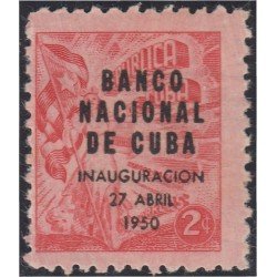 Cuba 331 1950 Banco Nacional de Cuba MH Cuba 331 1950 Banco Nacional de Cuba MH
