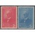 Cuba 321/22 1949 Centenario del nacimiento de Manuel Sanguily MH