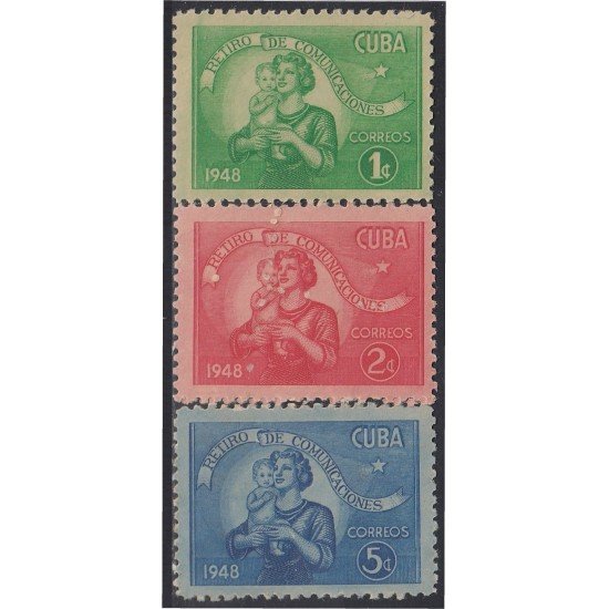 Cuba 313AC 1948 Retiro de Comunicaciones MH Cuba 313AC 1948 Retiro de Comunicaciones MH