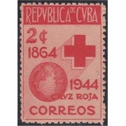 Cuba 296 1945 Cruz Roja MH