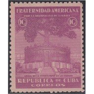 Cuba 272 1942/43 Árbol de la Fraternidad en la Habana MH