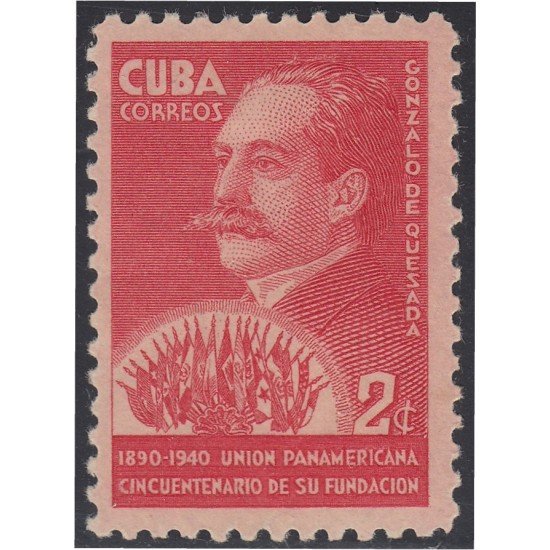 Cuba 262 1940 Gonzalo de Quesada UPU MH