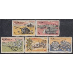 Cuba 876/80 1965 Museo de la Revolución MH Cuba 876/80 1965 Museo de la Revolución MH