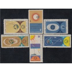 Cuba 843/48 1965 Años internacionales de calma solar MH Cuba 843/48 1965 Años internacionales de calma solar MH