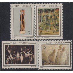Cuba 831/34 1965 Obras de arte del Museo Nacional MH