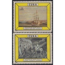 Cuba 819/20 1965 Inauguración Museo Postal MH