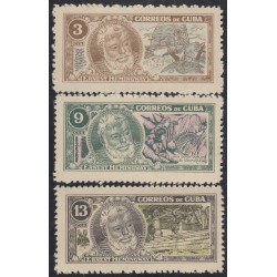 Cuba 694/96 1963 Ernest Hemingway MH Cuba 694/96 1963 Ernest Hemingway MH