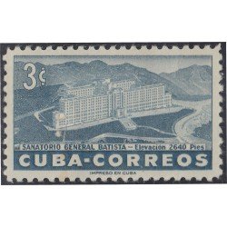 Cuba 414 1954 Sanatorio General Batista Sin Goma Cuba 414 1954 Sanatorio General Batista Sin Goma