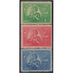 Cuba 313AC 1948 Retiro de Comunicaciones Sin Goma Cuba 313AC 1948 Retiro de Comunicaciones Sin Goma