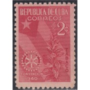 Cuba 266 1940 Lions International Convención en La Habana Sin Goma