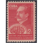 Cuba 262 1940 Gonzalo de Quesada UPU Sin Goma