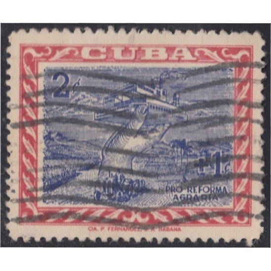 Cuba 500 1959 Pro Reforma Agraria usados Cuba 500 1959 Pro Reforma Agraria usados