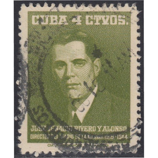 Cuba 476 1958 José Ignacio Rivero Alonso usados Cuba 476 1958 José Ignacio Rivero Alonso usados