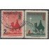Cuba 445/46 1956 Navidad Christmas usados