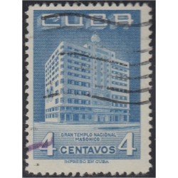 Cuba 440 1956 Gran Templo Nacional Masónico usados Cuba 440 1956 Gran Templo Nacional Masónico usados