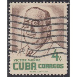Cuba 435 1956 Víctor Muñoz usados Cuba 435 1956 Víctor Muñoz usados